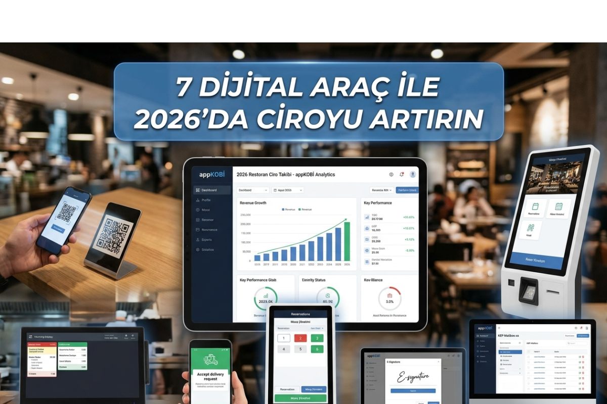 2026'da Bir Restoranın Cirosunu Artıracak 7 Dijital Araç